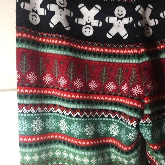 NWT SO XS Hatchi Holiday Leggings Gingerbread Man - Picture 6 of 8